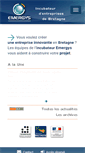Mobile Screenshot of incubateur-emergys.fr
