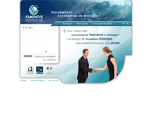 Tablet Screenshot of incubateur-emergys.fr